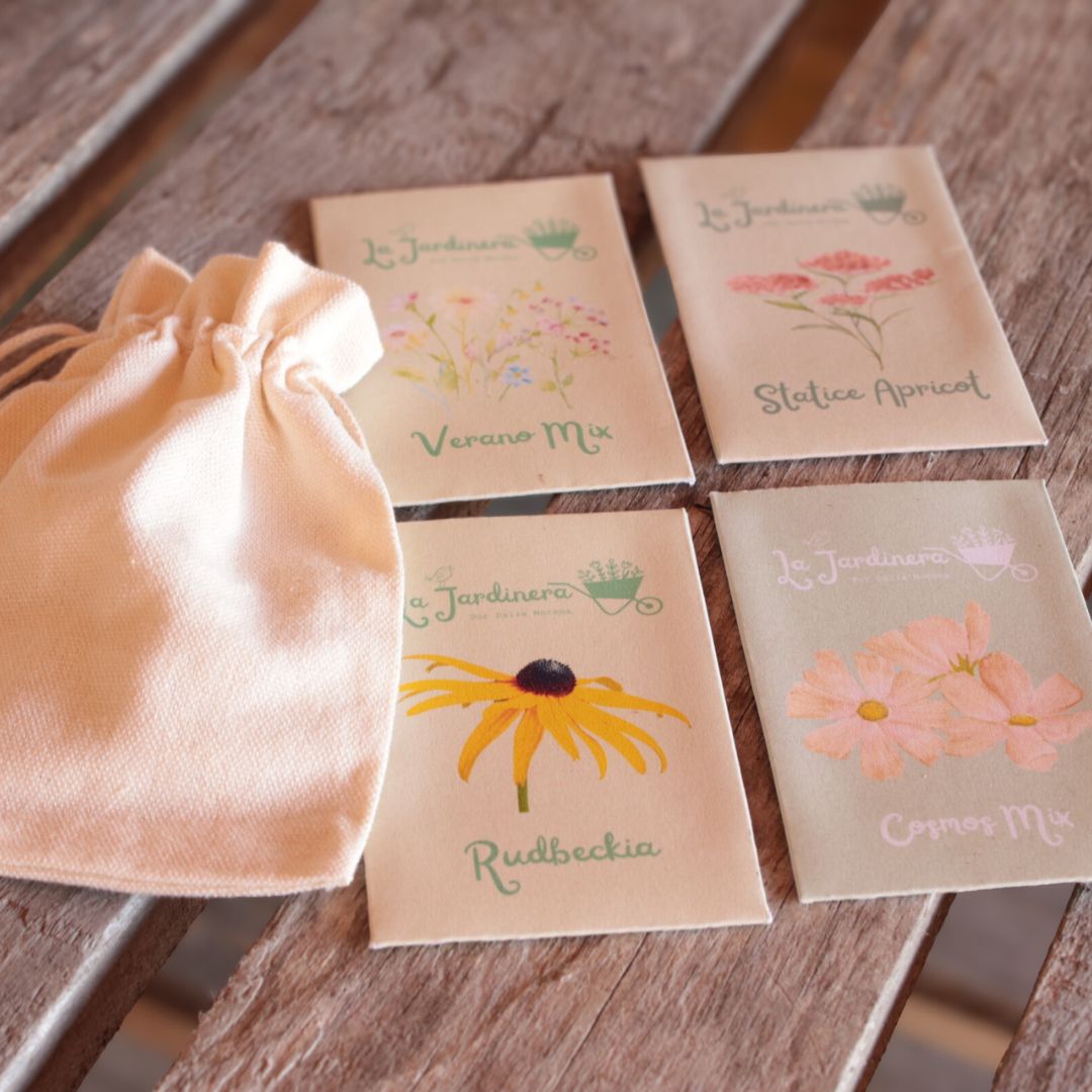 PRE ORDER - COLECCIÓN 4 SOBRES SEMILLAS CICLO CÁLIDO