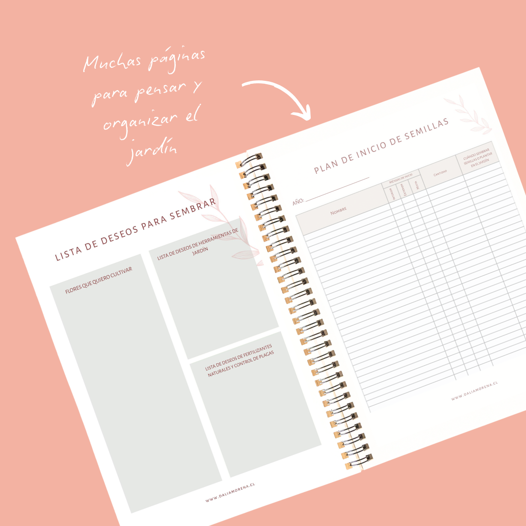 PREVENTA PLANNER JARDINERO 2026