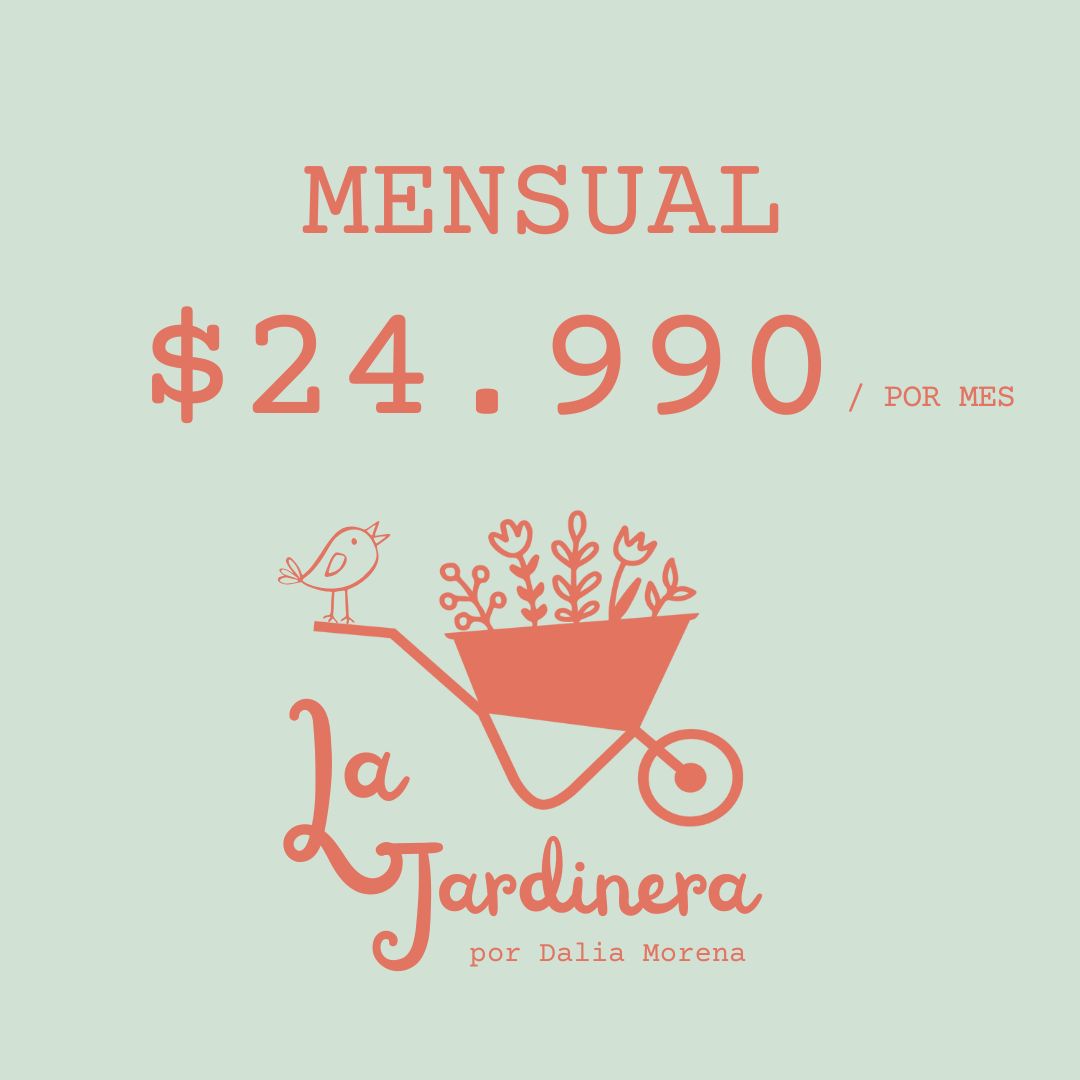 PREVENTA PLAN MENSUAL LA JARDINERA / OCTUBRE