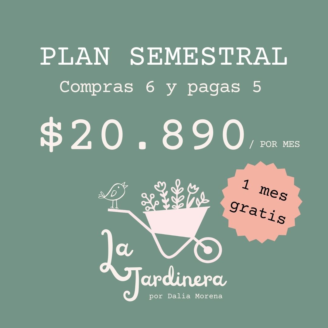 PLAN SEMESTRAL LA JARDINERA